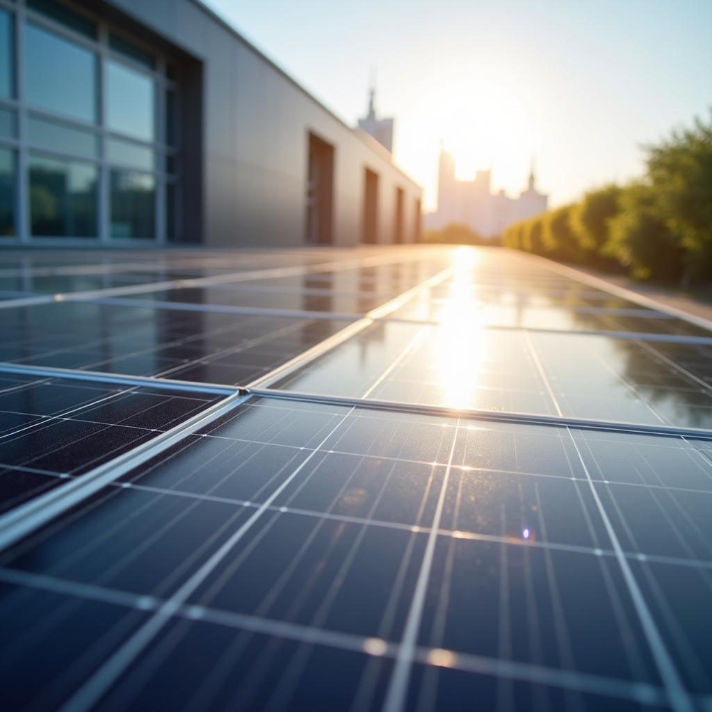 Solar Hybrid Power Plant with Lithium Battery