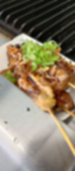 Combo Bento Chicken & Beef satay w/ p-Nut sauce