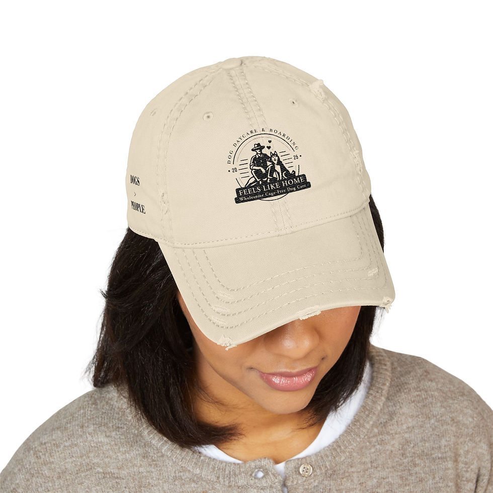 Thumbnail: FLHDC Logo Distressed Dad Hat, Casual Embroidered Cap, Vintage Style Hat