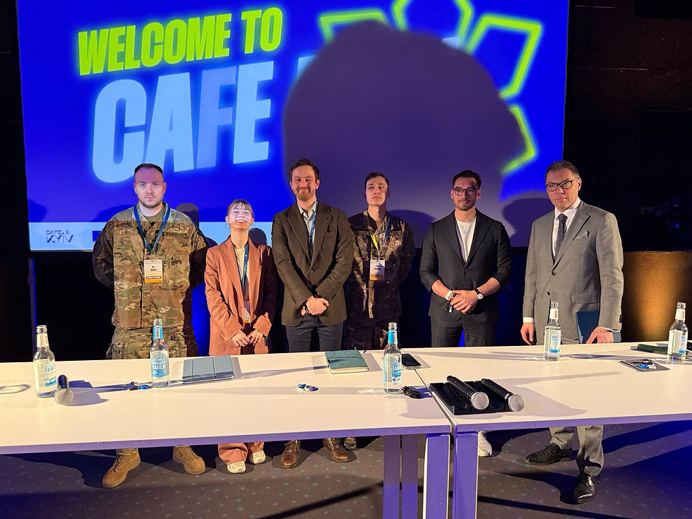 DUB gestaltet fünf Podiumsdiskussionen beim Café Kyiv 2026 mit