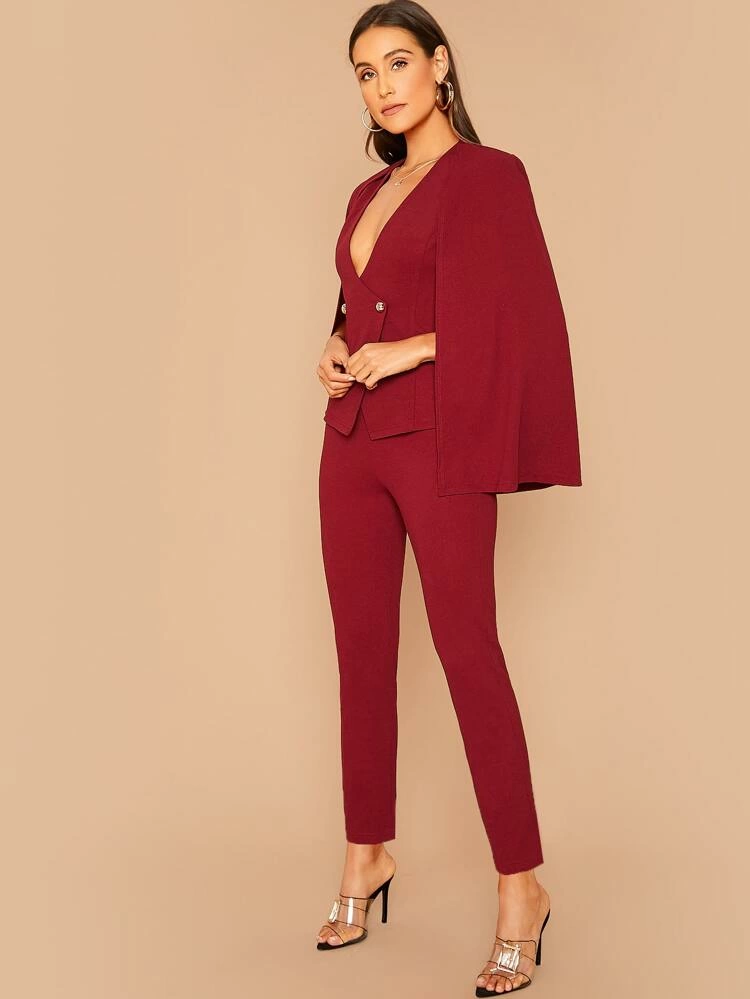 Miniature : Ensemble Pantalon Et Top Péplum À Carreaux Avec Col Montant

LIVRAISON GRATUITE 