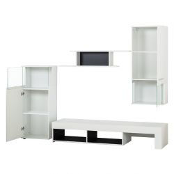 Miniature : Ensemble mural Punch (4éléments) / Noir brillant / Noir