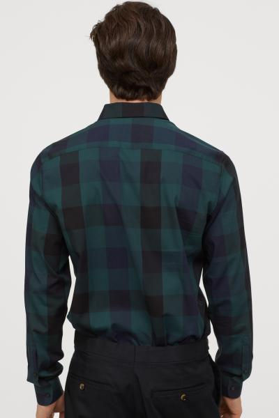 Miniature : Chemise à carreaux Slim Fit