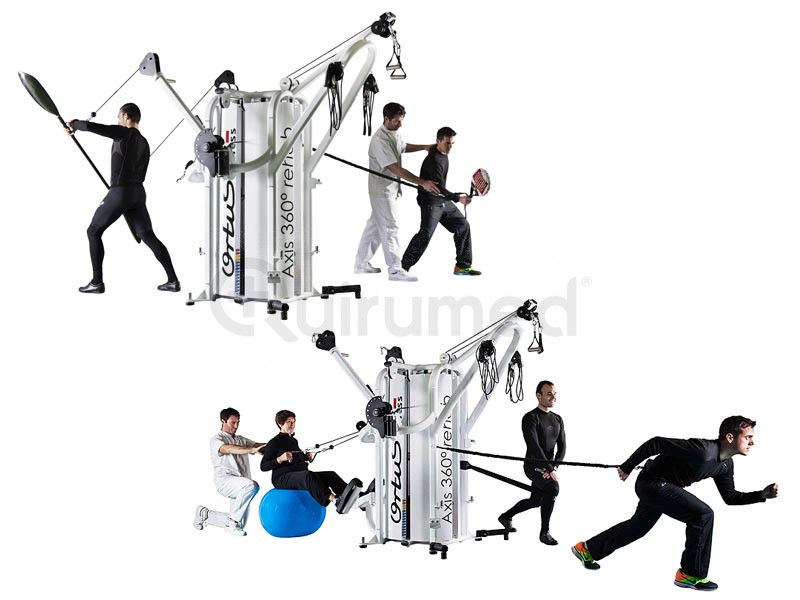 Miniature : MACHINE DE FORMATION FONCTIONNELLE 360 ​​REHAB AXIS LIVRAISON GRATUITE