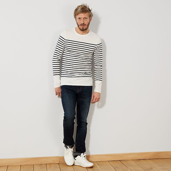 Miniature : T-shirt slim marinière LIVRAISON GRATUITE 