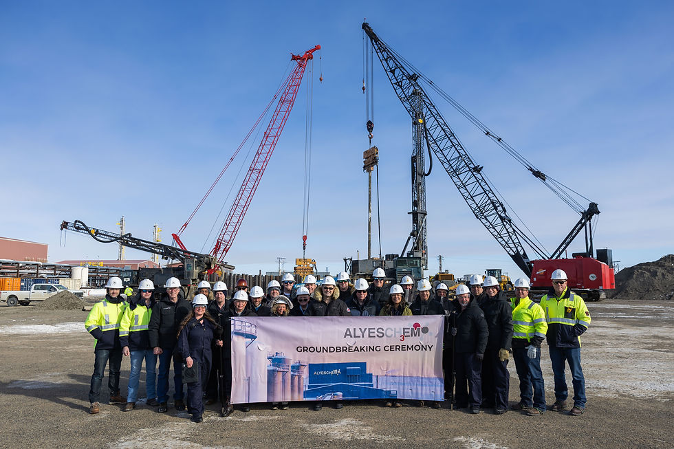 AlyesChem Groundbreaking Ceremony 2026