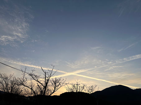 3.11ひこうき雲