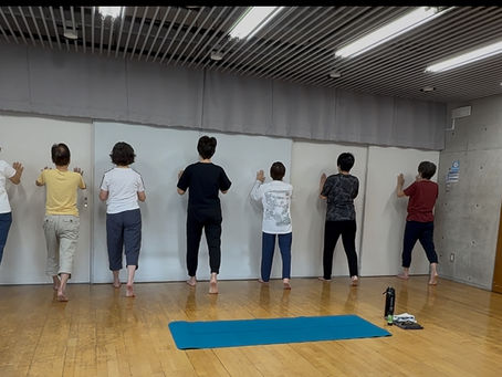 公民館健康ヨガ教室 8月