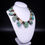 Miniatura: Peruvian Blue Opal Dramatic and Bold Necklace