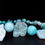 Miniatura: Hemimorphite Stalactite and Amazonite Dramatic & Bold Necklace