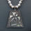 Miniatura: Elegant Long Baroque Necklace with vintage pendant