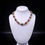 Thumbnail: Green Garnet Sunstone Beads GTISP Necklace