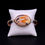 Thumbnail: Carnelian Bracelet Vintage Porcelain Clasp