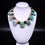 Miniatura: Peruvian Blue Opal Dramatic and Bold Necklace