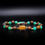 Thumbnail: Chrysoprase  Precious Stone Pendant Necklace