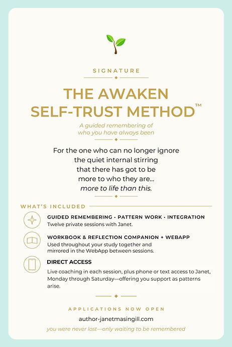 Signature-Awaken-Self-Trust-Method