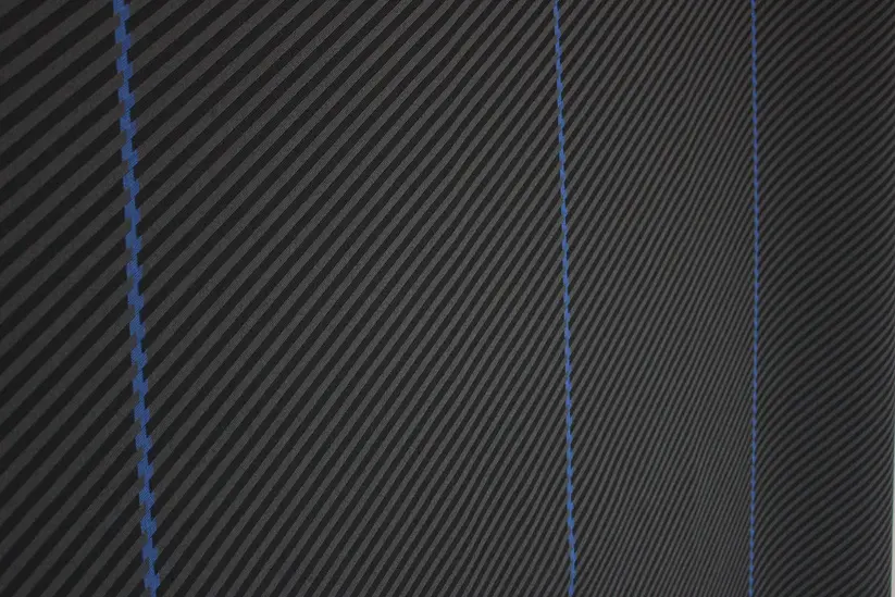 Blue Alpina/BMW Style Fabric
