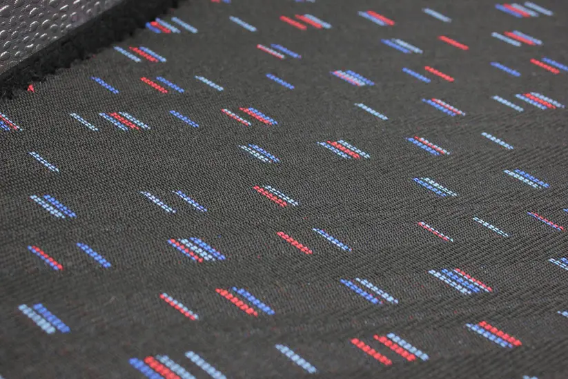 BMW OPEL fabric upholstery black