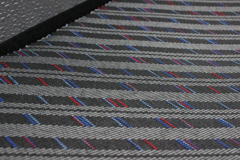 BMW OPEL fabric upholstery grey