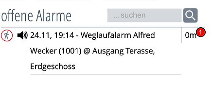 Alarminformationen
