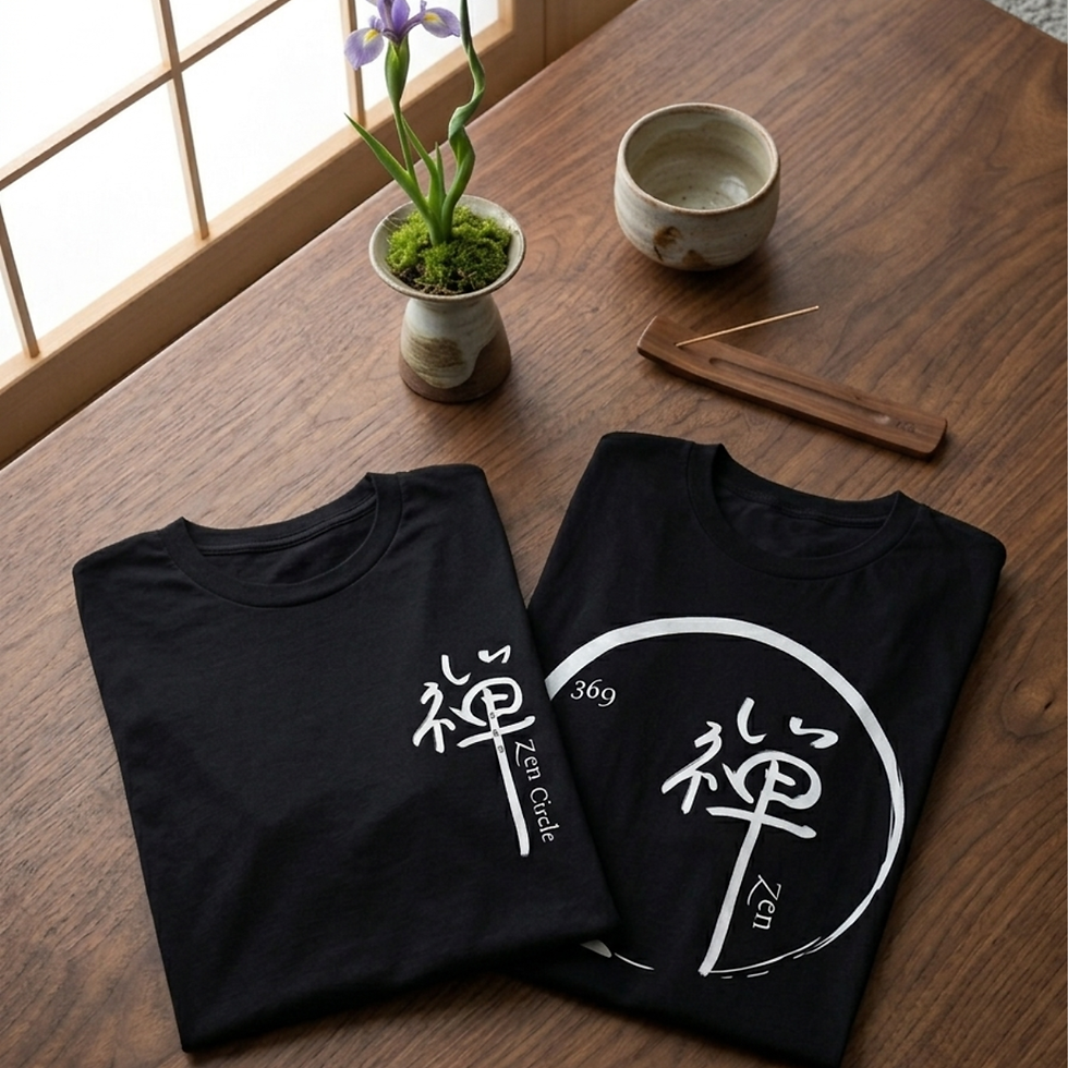 369 Zen Circle T-shirts