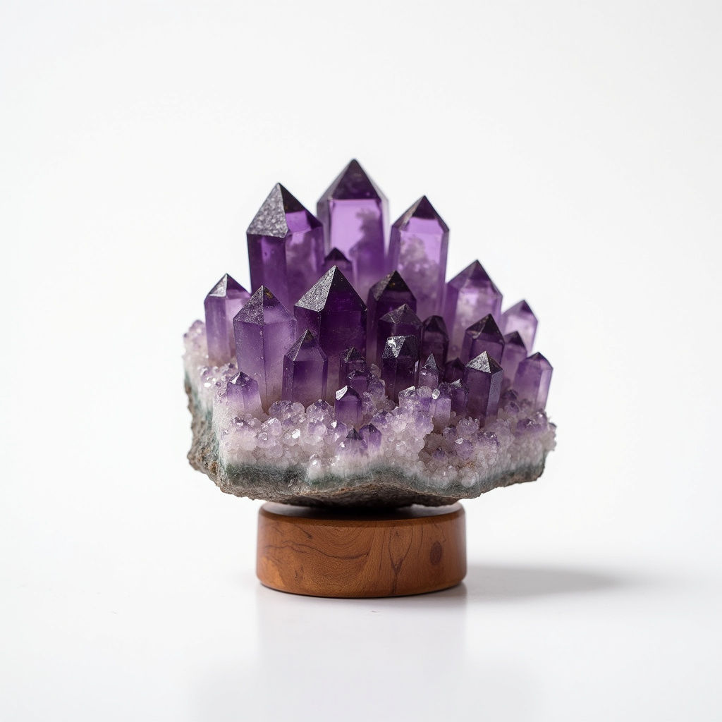 Amethyst Crystal Cluster