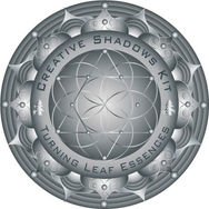 Creative Shadows Kit, Turning Leaf Essences mandala emblem