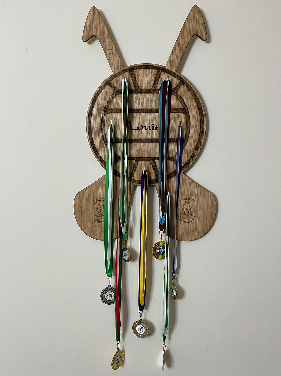 Thumbnail: Personalised GAA Football Medal Display
