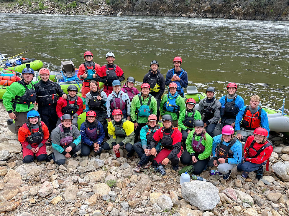 River guide gear