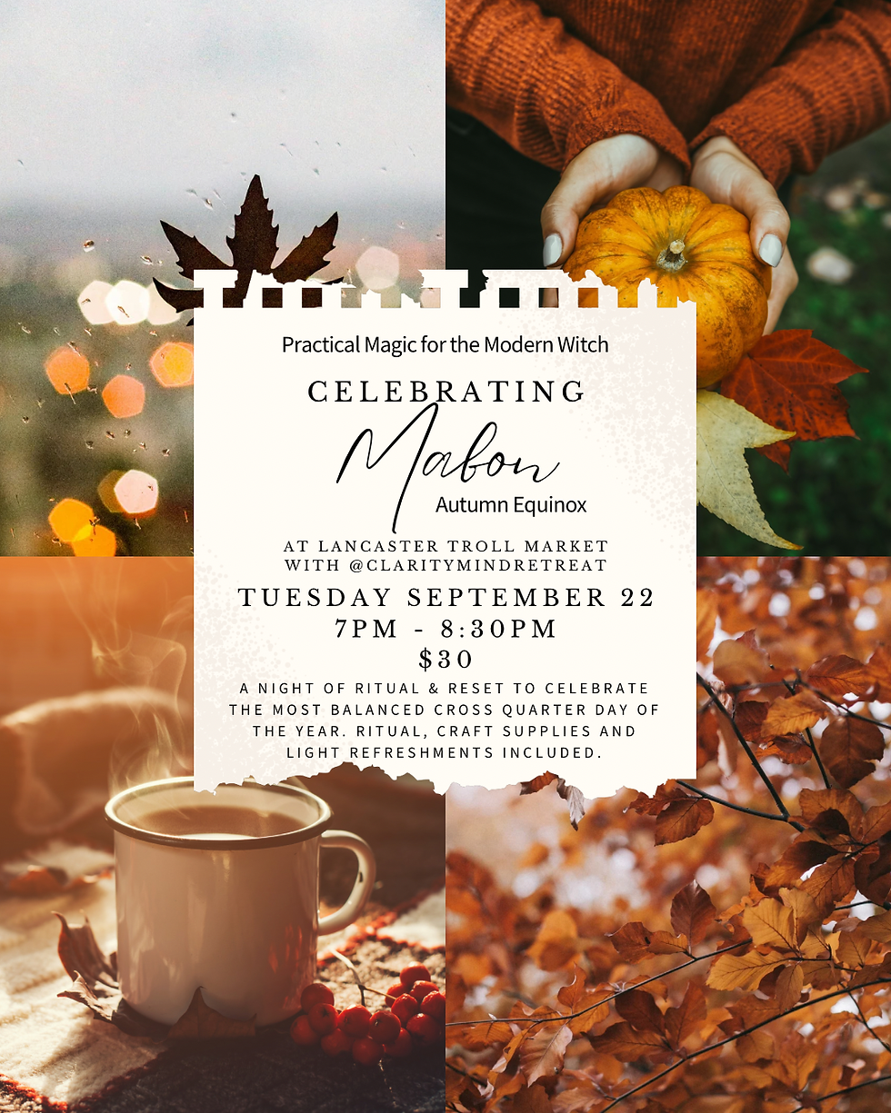 🍂✨ Mabon: An Autumn Equinox Celebration ✨🍂
