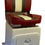 Thumbnail: Red/Charcoal/White Folding Seat, GRP Boat Seat Box, Tackle Box and 360° swivel