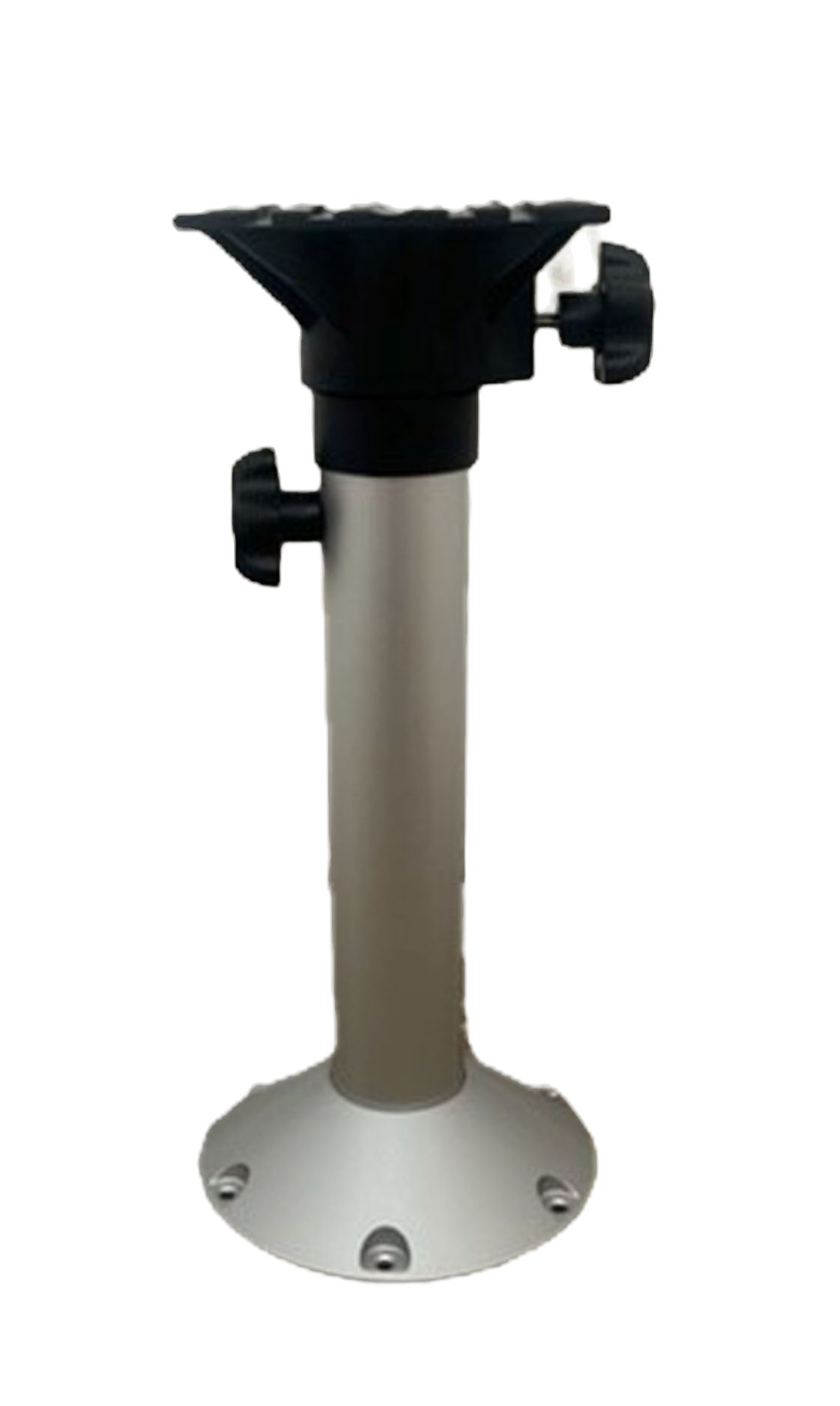 Adjustable Alloy Pedestal with Positive Locking Swivel, 19" - 26"