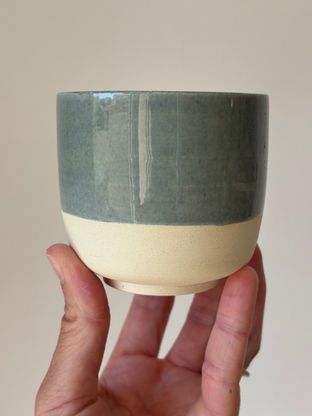 Tasse en grès émaillé