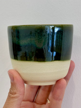 Tasse en grès émaillé