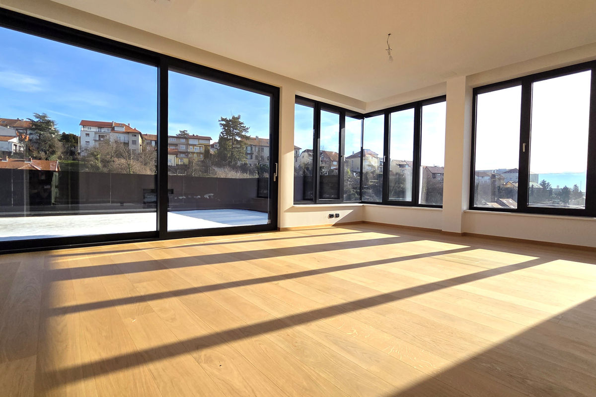 Zagreb, Srebrnjak, novogradnja, penthouse 142 m2, terasa, GPM, VPM