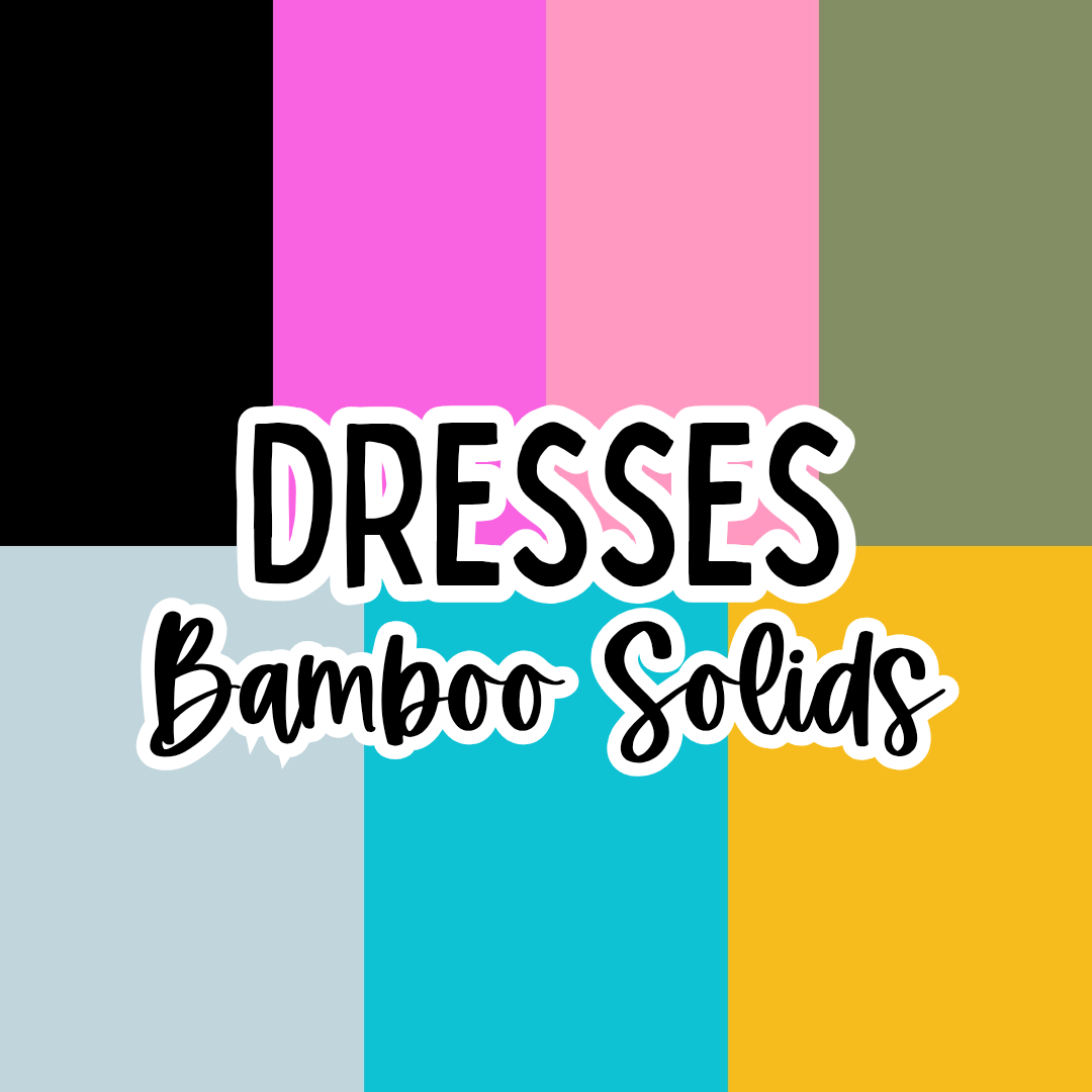 BAMBOO - Solid Dresses