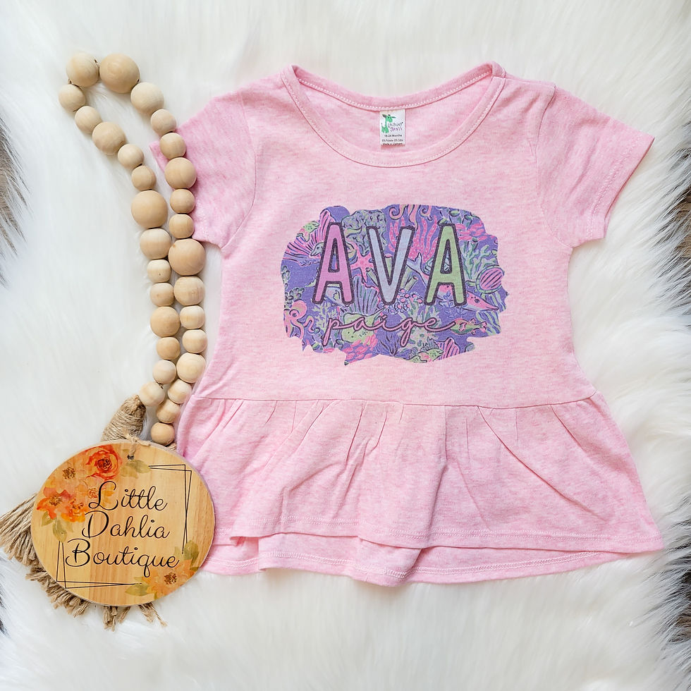 Thumbnail: Summer Custom Name Shirts