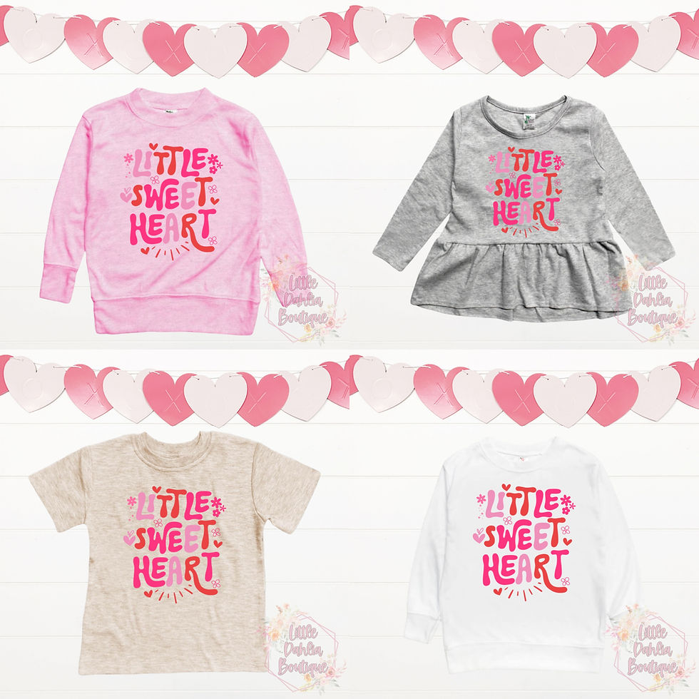 Thumbnail: Little Sweatheart Custom Shirts - SUBLIMATION
