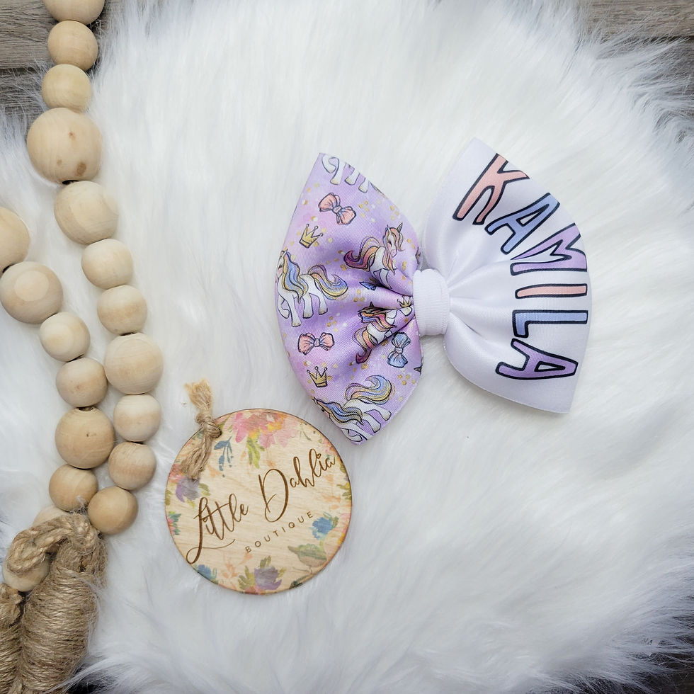 Thumbnail: Custom Name BOWS - 12 designs