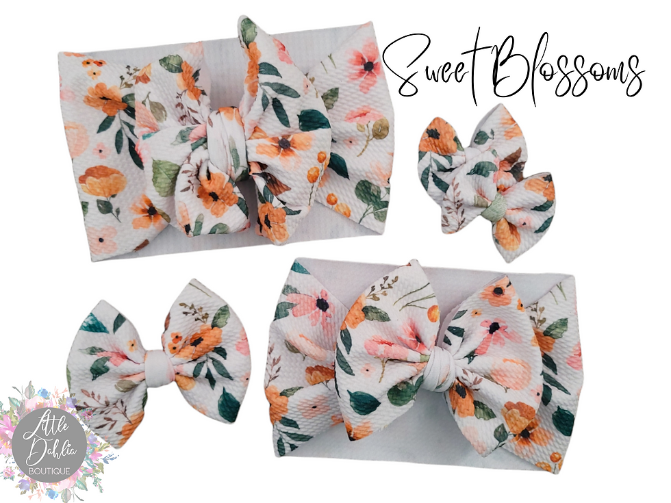 Sweet Blosssoms Bows