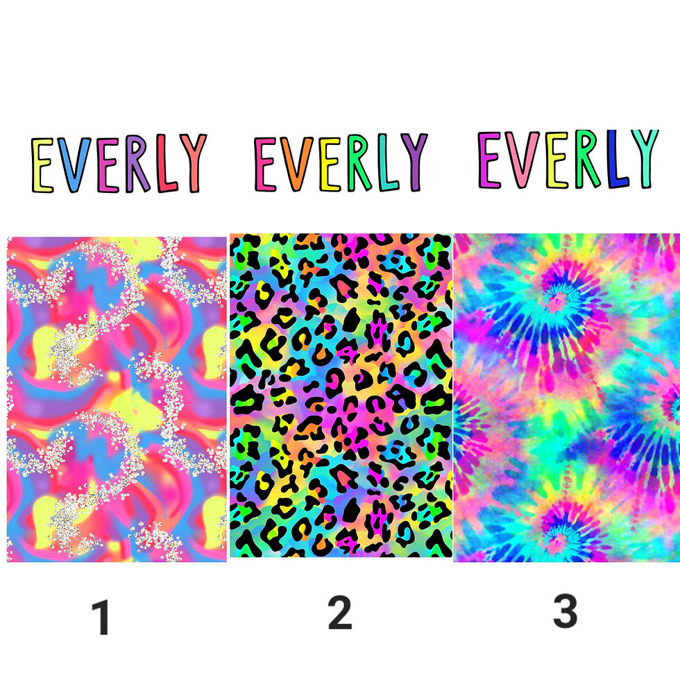 Thumbnail: Neon Custom Name Bows