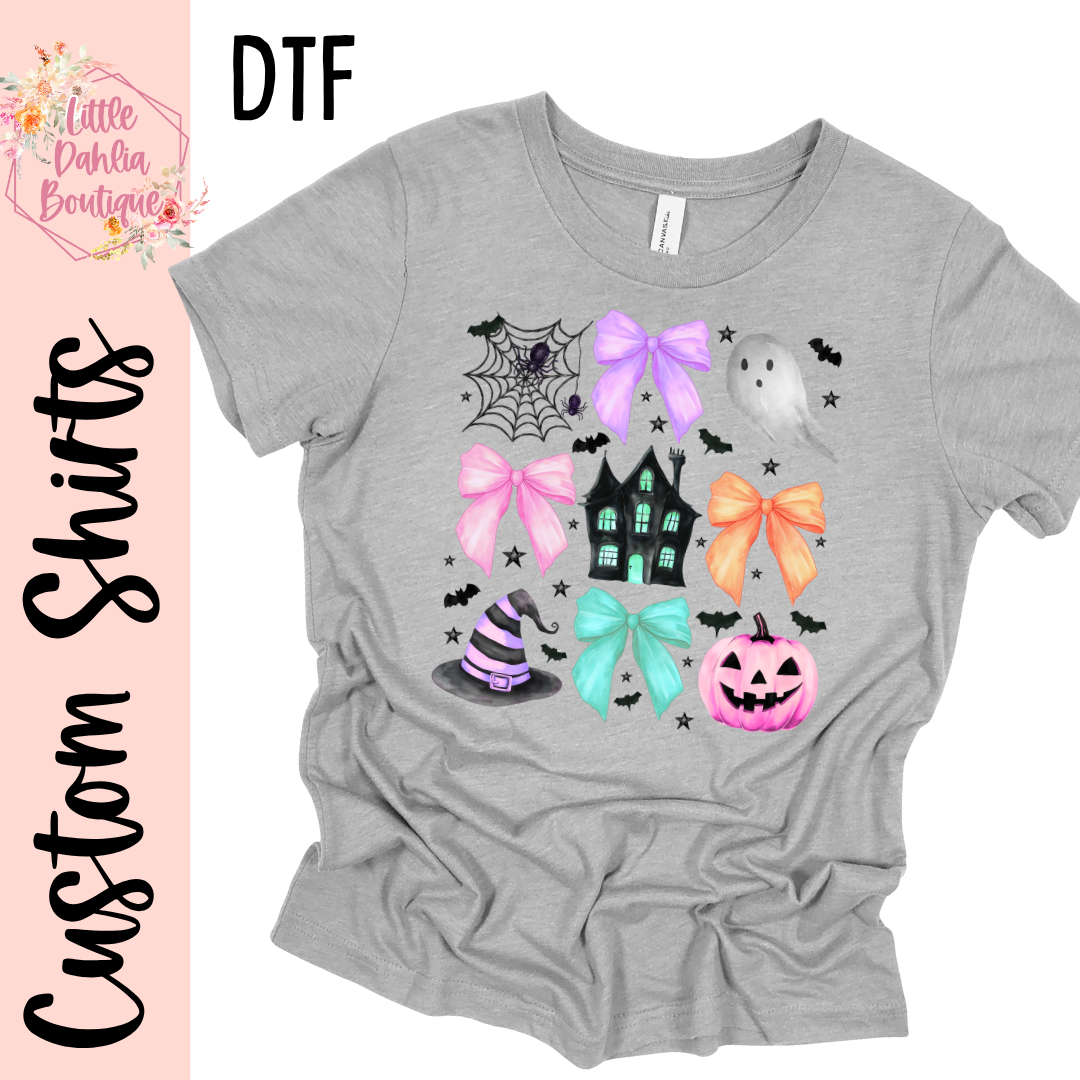 Pastel Halloween Things Custom Shirts - DTF
