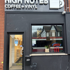 high Notes Coffee + Vinyl