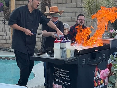 Hibachi Party at Home: Perfect Idea for Birthday Celebrations