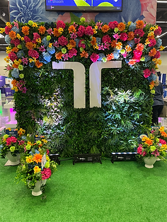 Teleflex Flower Wall