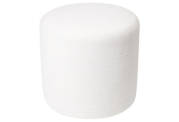 FI Natural Mud Cloth Ottoman