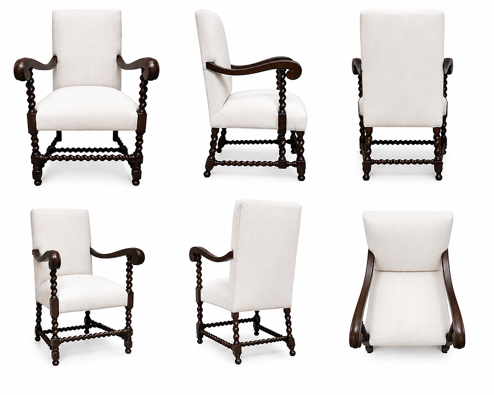 Thumbnail: Antique English Regency Chairs / Pair