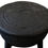 Thumbnail: Vintage Solid Wood Block Accent Table / Stool / Black