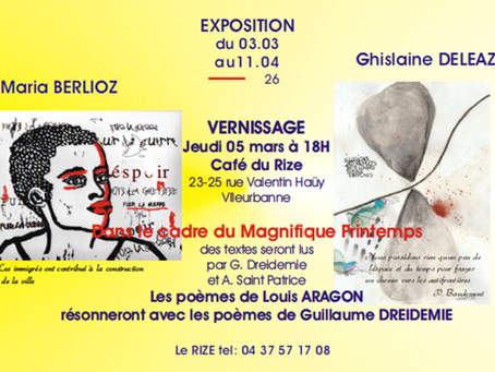 Printemps des poètes à Villeurbanne