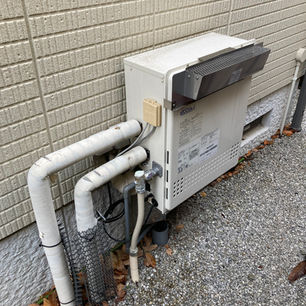 給湯器交換工事を行いました!